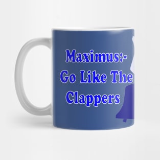 Funny Bellringing Slogan in blue Mug